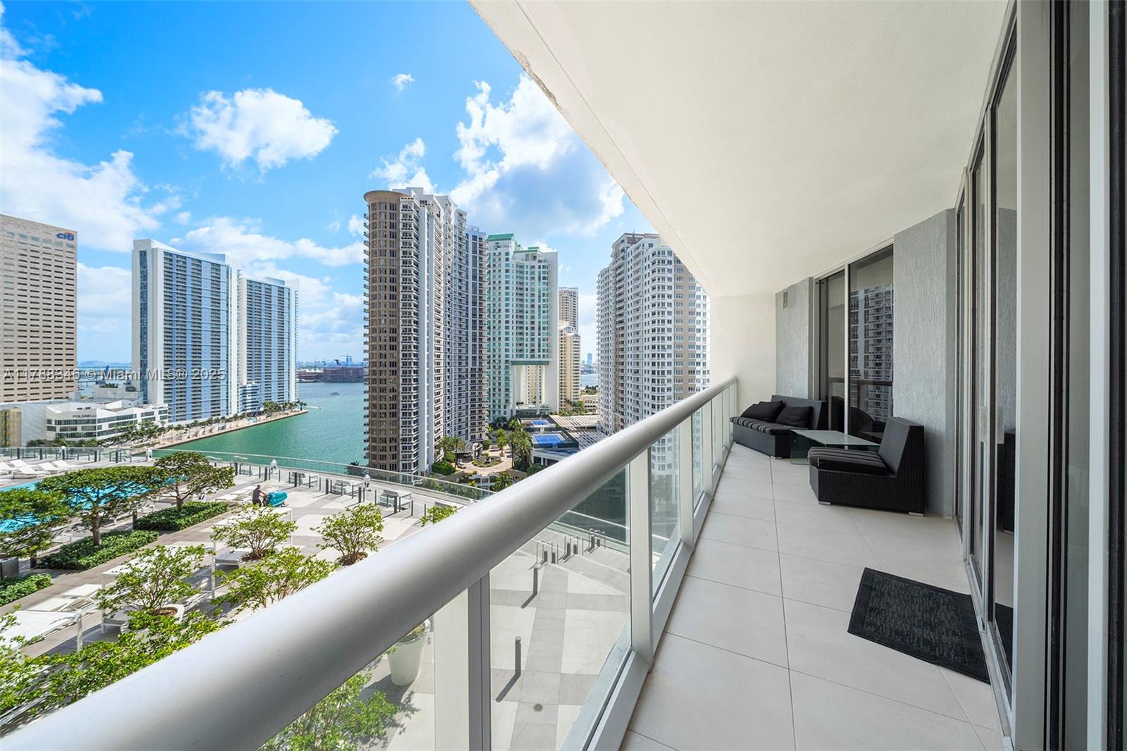 Rental Property at 495 Brickell Ave 1704, Miami, Broward County, Florida - Bedrooms: 2 
Bathrooms: 2  - $6,850 MO.