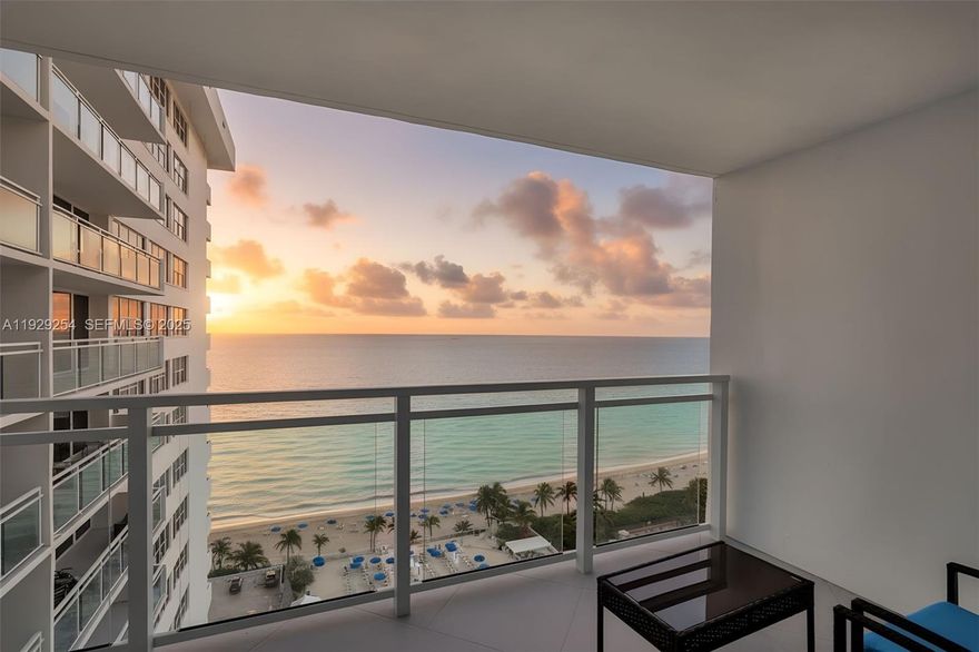 Beautiful, bright one-bedroom, two-bathroom apartment with stunning direct ocean views in a well-maintained Hallandale beach building. This clean, like-new home features an all-white, modern design filled with natural light. The building offers excellent amenities, including a great gym, direct ocean access with beach service, a grill area, and a ping-pong room—perfect for enjoying the best of beachfront living. Easy to show