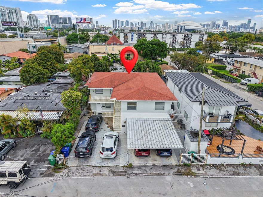 Your next investment in the center of Miami is here! Minutes from The Miami International Airport, Freedom Park, Loan Depot Park, Brickell, Downtown, Magic City Casino and major highways. The roof was replaced in 2014 and the 2 A/C units with one mini-split are from 2015. The property boasts a 4 bedroom, 2 bathroom with a new kitchen and washer/dryer in unit. A 3 bedroom, 2 bathroom completely renovated with washer/dryer in unit. A 1 bedroom, 1 bathroom with a new bathroom. There are 5 parking spaces on the property. All tenants are month to month. SHOWINGS ARE SCHEDULED FOR SUNDAYS ONLY. Schedule your showing ASAP to tour this amazing deal! Seller Motivated!