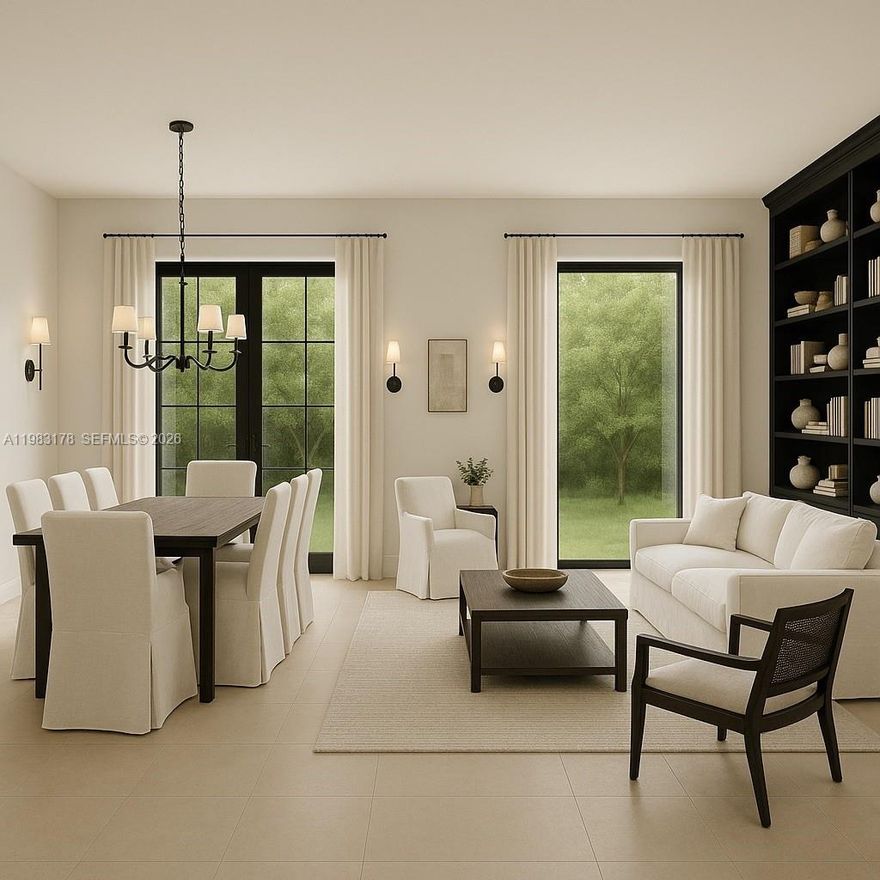 Welcome home to this beautiful 4-bedroom, 4-bath single-family residence located in the highly sought-after community of Surfside. Bright and spacious open floor plan with elegant marble floors throughout. Chef’s kitchen features upgraded stainless-steel appliances, including a six-burner gas range, marble waterfall countertops, custom cabinetry, and designer backsplash. Impact doors open to a private patio and fenced yard. Walking distance to the beach, Bal Harbour Shops, and local restaurants. Ample space to build a pool and summer kitchen. A true entertainer’s delight with fruit trees and plenty of outdoor space. Don’t miss this opportunity to own in one of Surfside’s most desirable locations.