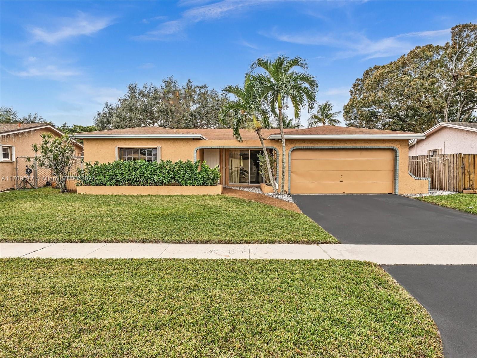Property for Sale at 8910 Nw 7th Ct, Pembroke Pines, Miami-Dade County, Florida - Bedrooms: 3 
Bathrooms: 2  - $689,000