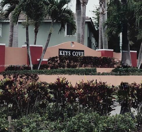 Discover your perfect retreat in the gated community of Keys Cove! This move-in-ready, 3-bed, 2-bath corner condo is on the first floor for ultimate convenience. The prime corner location offers enhanced privacy, abundant natural light, and a private patio perfect for relaxing. With two assigned parking spots and no stairs, it's ideal for all lifestyles. Enjoy resort-style amenities: a sparkling pool, clubhouse. Quick access to the Turnpike, Homestead Baptist Hospital, and shopping. A fantastic opportunity for owners and investors, with high rental demand due to its coveted ground-floor position. Don’t let this rare find slip away. Schedule your showing today! Don't miss this opportunity - Properties like this don't last long at Keys Cove!