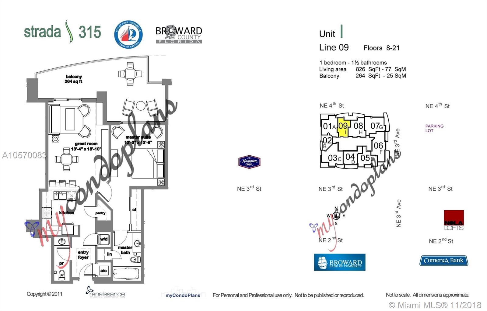 STRADA 315 CONDO - Residential Lease
