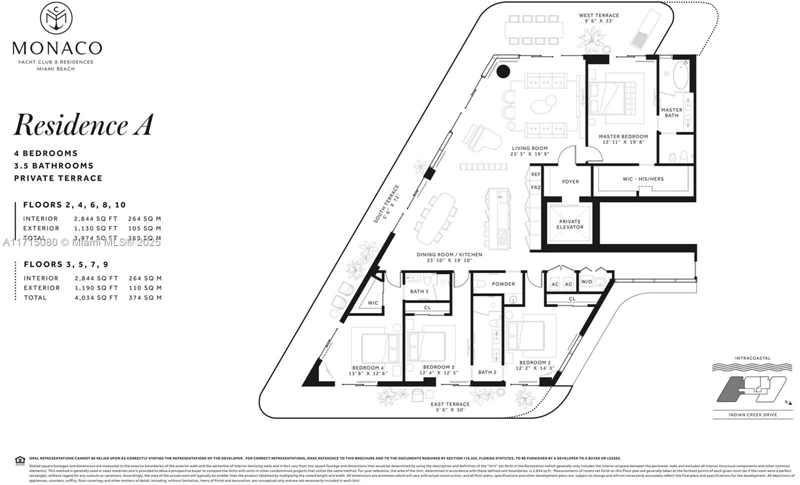 AMD PL OF 2ND OCEAN FRONT - Residential