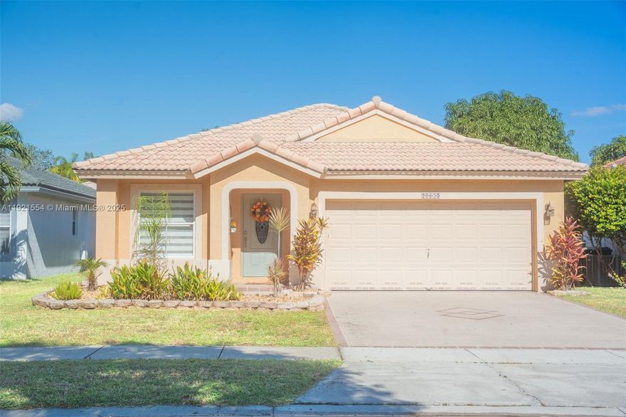 Updated 3-bedroom home in Hidden Lake at Chapel Trail! This well-kept home features waterproof laminate flooring, a renovated kitchen with newer appliances, modernized bathrooms, upgraded HVAC system, and partial impact windows. A versatile Florida room conversion adds functional flex space while retaining a 1-car garage. Enjoy a bright open layout, fenced yard, and access to A-rated Chapel Trail schools in one of Pembroke Pines’ most desirable communities. Available early December. Pets considered with deposit. No HOA approval required.