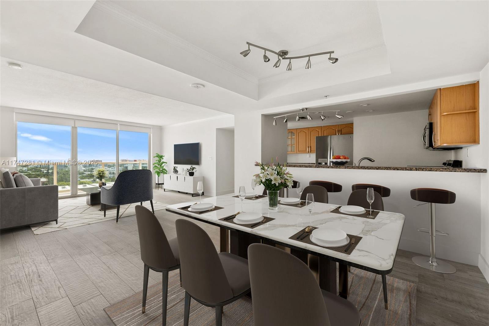 Rental Property at 650 West Ave 1508, Miami Beach, Miami-Dade County, Florida - Bedrooms: 3 
Bathrooms: 2  - $6,500 MO.