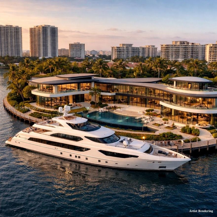 Presenting a once-in-a-generation chance to acquire three adjacent lots—343, 345, and 349 Center Island—on the prestigious Golden Beach waterfront. This unparalleled assemblage offers over 0.85 acres (37,461 square feet) and more than 400 feet of pristine waterfront, located in one of South Florida’s most coveted addresses.

In addition, architectural renderings and plans could be provided, making this an unparalleled opportunity for a luxury development.