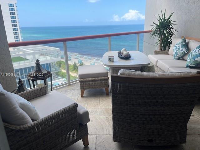 Beautiful 2/2 with Oceanview with oversized Balcony. Building offers several amenities including Fitness Center,Sauna,Jacuzzi, BBQ Area. Comes with own parking space building also has valet parking and plenty of guest parking. Building is on the Beah. Several Restaurant's and Publix across the street.