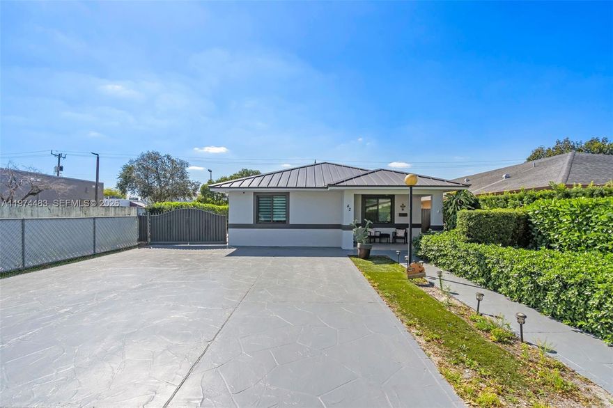 Beautifully updated home in a prime Hialeah location! This property features a bright and functional layout with spacious living areas designed for comfort and entertaining. Enjoy peace of mind with a brand-new metal roof and impact doors and windows, providing durability, energy efficiency, and storm protection.

The generous indoor and outdoor spaces make this home perfect for hosting family gatherings and weekend get-togethers. The layout also offers excellent flexibility and presents a great opportunity for rental income potential.

Adding even more value, the home is being sold furnished (furniture included in the sale), making it truly move-in ready or ideal for an investor looking for a turnkey opportunity. Conveniently located near shopping, dining, schools, and major highways.

Don’t miss this incredible opportunity — schedule your private showing today!