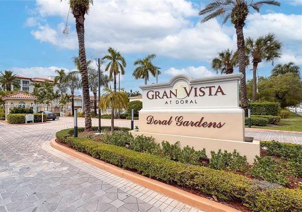 Unit will be ready to move in on August 25. Well-maintained and clean property. Spacious unit tiled throughout. A nice sized patio to enjoy. Close to City Place and Downtown Doral. Water included and Laundry facilities in the building. Community Pool. Close to MIA, shopping, restaurants and easy access to Palmetto expressway. Guard gated community. Association requires a minimum credit score of 650+ for all applicants over 18 years old.