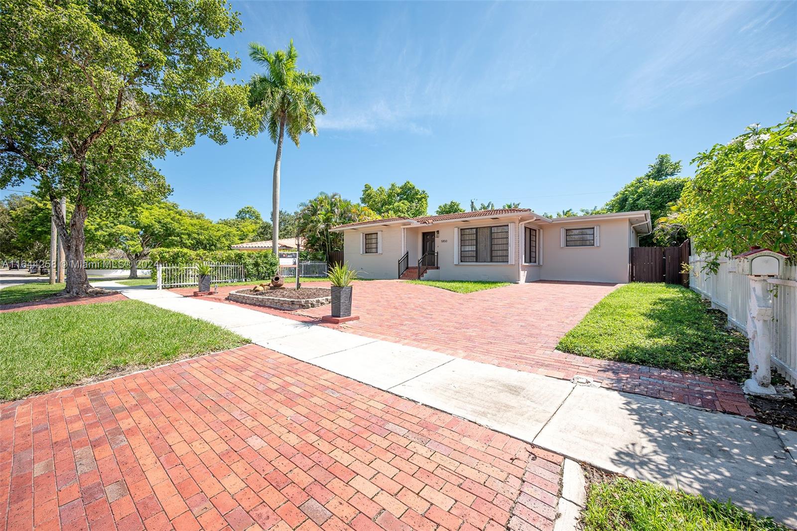 Welcome to a beautifully remodeled 3-bedrooms,2-bath single family home in beautiful West Miami, Florida just minutes from Coral Gables. With easy commute nearby transportation option. An extra room perfect for an office, kitchen with new stainless steel appliances. With circular driveway. Beautiful spacious backyard perfect for outdoor gathering. New energy efficient A/C unit. Don't miss out on this opportunity.