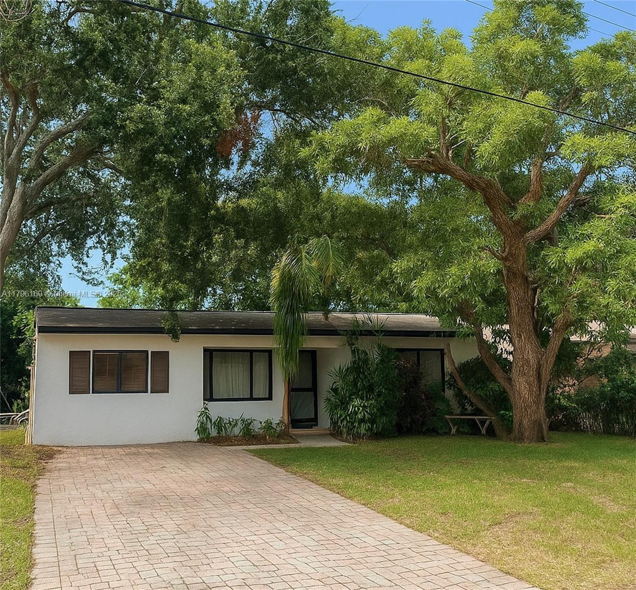 Renovated 4 bedroom 3 bathroom home on a cul-de-sac street close to Aventura Mall and Gulfstream Park. Hurricane Impact windows throughout. Tons of natural lighting boasting throughout the home. Excellent floor plan with 3 bed - 2 bath in the front of the house and a 1 bed 1 bath in the rear of the house. Great for investors or in-law quarters. House can be separated for additional income. Great for airbnb flexibility. New modern open kitchen with wood cabinets and butcher block countertops. Separated full size laundry room. Huge backyard with tons of fruit trees. Very tranquil environment. Great for buyers who love to be outdoors. Conveniently located close to I95 and tons of shopping / restaurants. Walking distance to houses of worship.