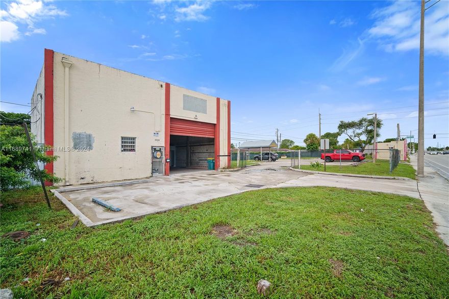 Great opportunity for office and retail in heart of Pembroke Rd opportunity zone.  Sale includes two lots, 5500 and 5532 totaling 16381 sqft.  Warehouse is 40x42 with high ceilings.  Small office is perfect to sublease for a small retail or office space.  Zoning is Commercial, TOC2-TOC3.  Please call agent for viewing.