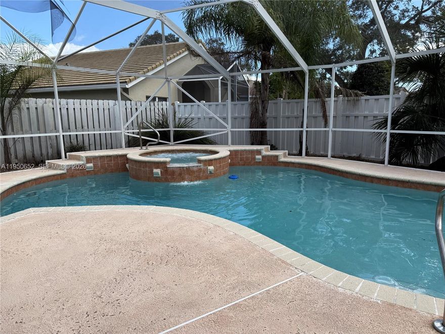 Welcome to  beautiful Boynton Beach and DREAM HOME. Ready for your cookouts and relaxation by the POOL. Spacious, open, split floor bedroom floor plan, large separate master and 2 full baths.  Swimming pool and spa, screened in with large deck area, Barrel tile roof, NEW ROOF, energy save appliances, double oven, pantry, W/D and breakfast nook overlooking the pool and patio with large 2 car garage. Lawrence Oaks offers a clubhouse and community pool, easy access to the beach, shopping and I-95.