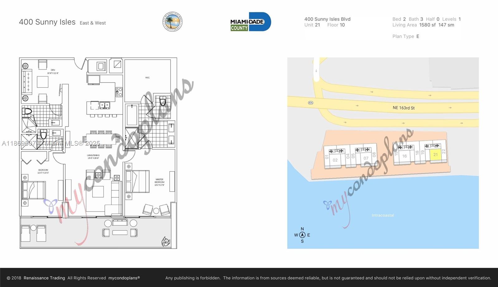 400 SUNNY ISLES CONDO EAS - Residential Lease