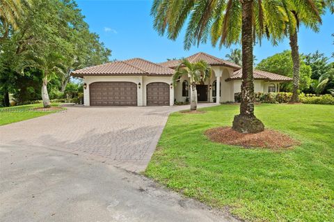 A home in Davie