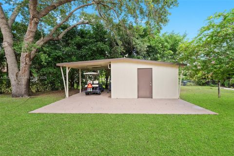 A home in Davie