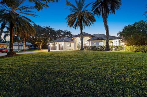 A home in Davie