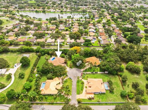 A home in Davie