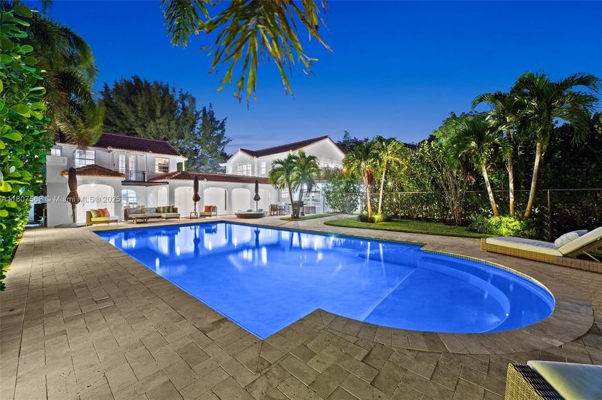 Spectacular New Construction 2 Story 4bed/5.5bath Boynton Beach Villa Pool Home & Guesthouse on a vast 28,740sf lot. Grow this property w the growth in the area. A walk into Town Square, minutes to the intercoastal & a bike ride to the Ocean. This expansive property lends itself to add value, perfect for gathering & entertaining. The open kitchen & floor plan has a 1st flr Theater room w wet bar, 3 beds w en suite baths, master has a spa like bath & large balcony, Guesthouse has a 2nd flr 1/1 overlooking the pool & a 1st flr rec room, office & storage. Has a heated salt water pool w lounge deck, fountains & ambient lighting, full pool bath, laundry room, 400 amp power, impact windows & doors, central A/C & mini splits, sprinkler system, detailed landscape, privacy hedges & lots of parking.