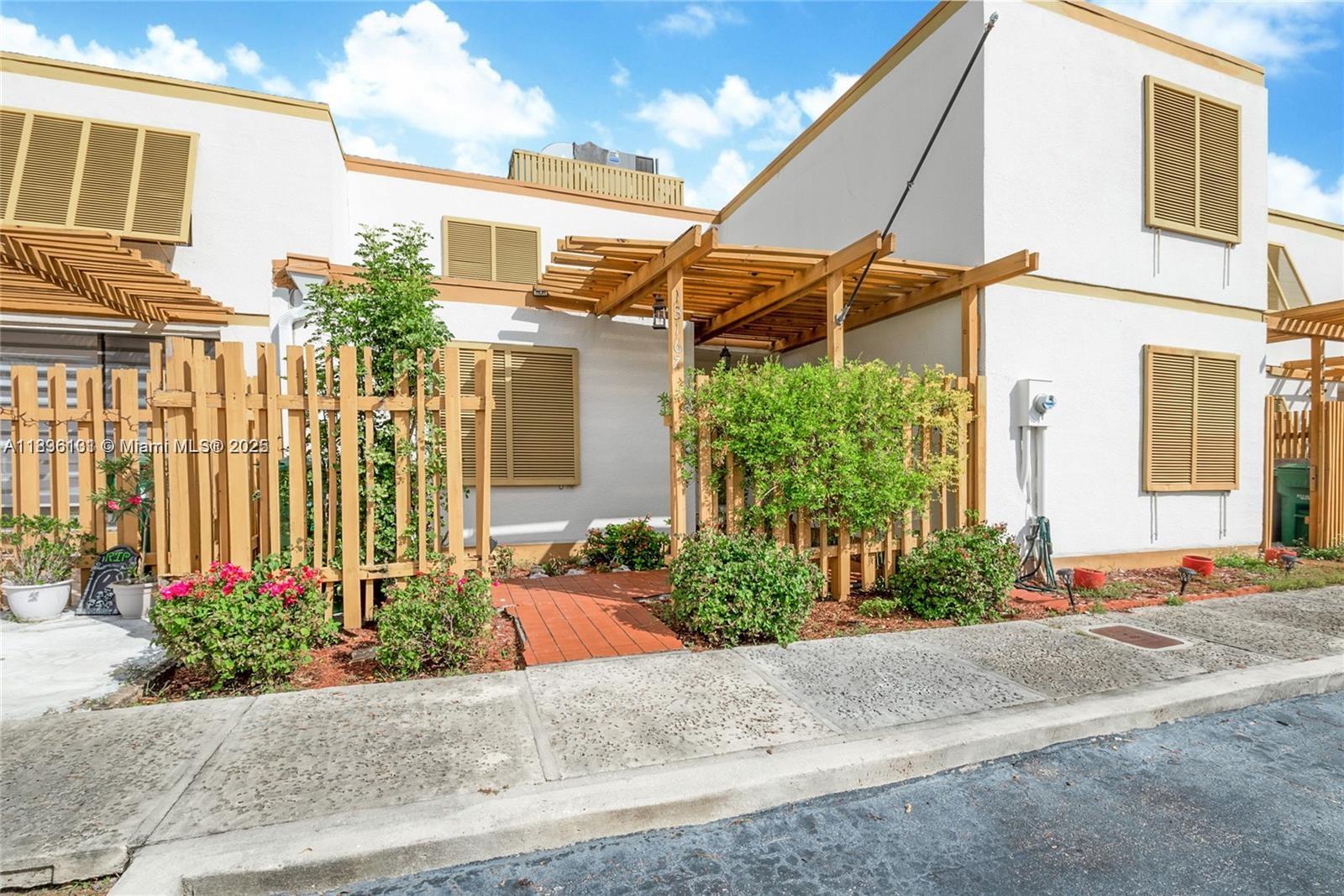 Cozy and spacious 2BD/2BA townhouse in the desirable Trail Run community! Features include one bedroom and bath on the first floor, plus a private upstairs primary suite with a large walk-in closet. New roof completed in 2018. Enjoy fantastic amenities including 24/7 security, pool, clubhouse, tennis, basketball, and racquetball courts. Comes with 2 assigned parking spaces and plenty of guest parking. Prime location near top-rated schools, parks, shopping, restaurants, FIU, and easy access to the FL Turnpike.