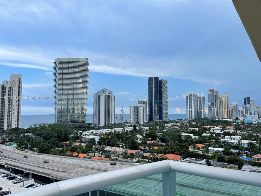 Stunning 2-Bed + Den, 2-Bath Penthouse—can be used as 3 bedrooms, great for larger families! This bright corner unit offers breathtaking Intracoastal & ocean views, abundant natural light, and ultimate privacy. Located in the prestigious Sunny Isles city with walking distance to the Beach, prime schools, very close to Aventura Mall, in-between of fort Lauderdale and Miami airports! Features include a brand new in-unit washer/dryer, open kitchen, high ceilings with spotlights, tile floors, large storage space, and fresh paint—move-in ready! Enjoy resort-style amenities: Pools, tennis courts, gym, BBQ area by the canal. Water, basic cable, internet included, plus one covered parking. Extra parking is available at a low cost.