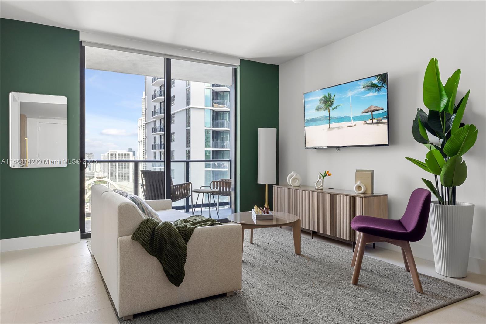 Rental Property at 601 Ne Ne 1 Ave 3013, Miami, Broward County, Florida - Bedrooms: 1 
Bathrooms: 1  - $5,000 MO.