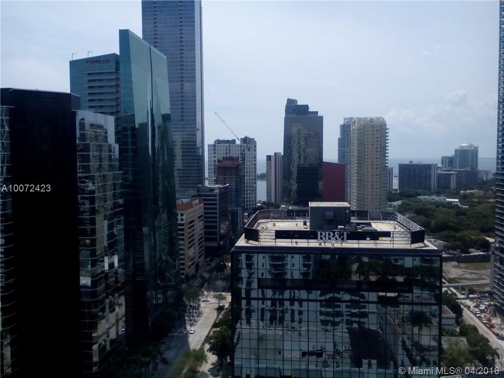 Splendid 2 bedroom, 2 bath corner unit in heart of Brickell. Marble floor throughout, including bathrooms. European kitchen, granite counter top, stainless steel appliances. Floor to ceiling glass windows/doors, open balcony, 24 hr security, pool, gym, yoga, entertainment rooms, virtual golf room, wine & cigar room, 24 hr concierge service. Minutes to Mary Brickell, Brickell City Center, restaurants, shops and metro movers. Ready to move in!!!