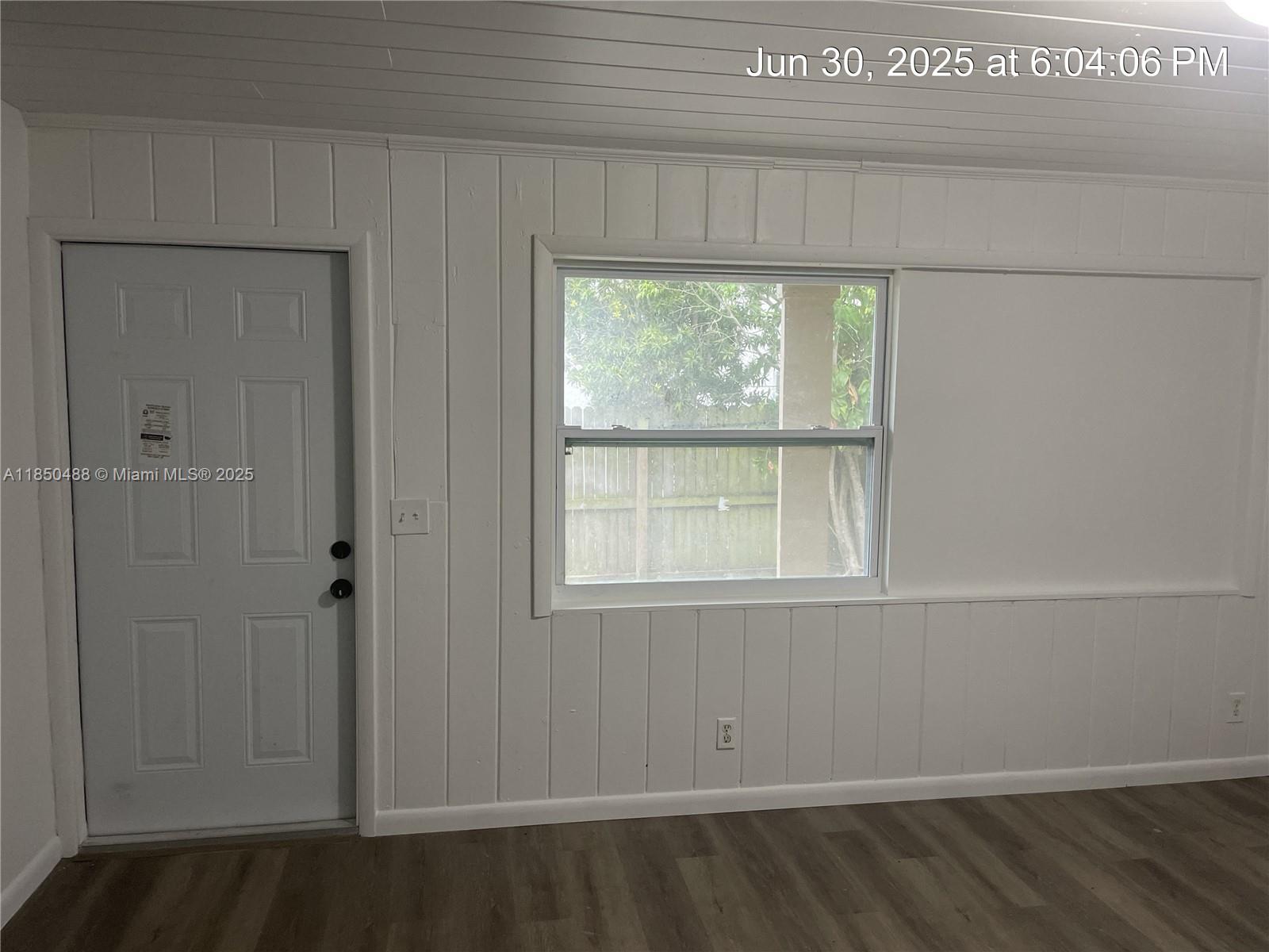 This is great for investors. you can collect income for both units or live in one and rent the other unit. Unit #2 is a renovated 2/1 with impact windows. new kitchen with new gray cabinets and soft close doors and drawers. New quartz counter top. new stainless steel appliances. washer and dryer included in the unit. Unit has gas water heater and central A/C. New Vinyl flooring throughout. Unit 1 has a renovated bathroom. Still room to put your own touch on the unit. It also has impact windows and gas water heater. There are 2 electric meters and 2 water meters. Tenants pay for all utilities including pest control. Tenant in unit 1 is month to month. They may move out by August 30th. DO NOT DISTURB TENANT.