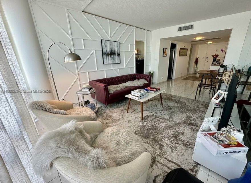 Experience the vibrant Miami lifestyle at King Cole, a distinctive full-service residence nestled in Normandy Isles just moments from the beach and boat docks. This spacious unit offers tranquil garden views and the convenience of complimentary valet parking. Originally designed as a one-bedroom, one-and-a-half-bath home, it has been thoughtfully converted to feature two true bedrooms, easily adaptable to suit your needs. Enjoy the comfort and flexibility of this inviting space in a building renowned for its amenities and prime location. A wonderful opportunity to own in one of North Miami Beach’s most sought-after communities—this is truly a must-see.