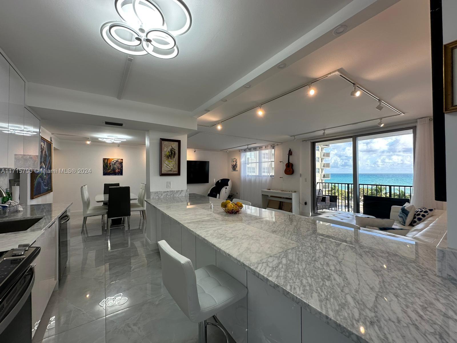 Rental Property at 9273 Collins Ave 412, Surfside, Miami-Dade County, Florida - Bedrooms: 1 
Bathrooms: 1  - $3,300 MO.