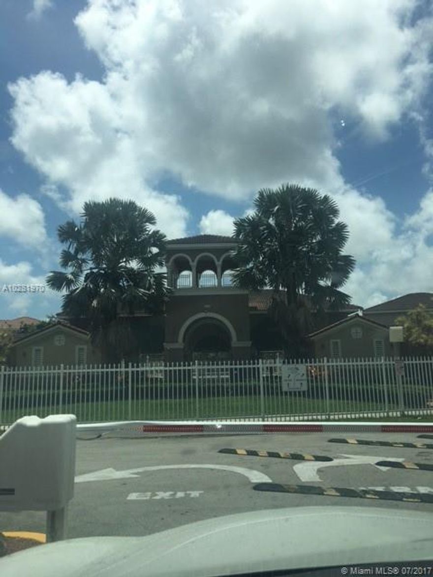 Great location 3/2.5 and a garage.  A very nice and quite community. The home needs some TLC and repairs to be done.  Short Sale Approved.