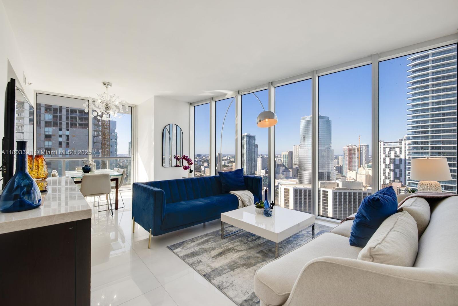 Property for Sale at 485 Brickell Ave 3504, Miami, Broward County, Florida - Bedrooms: 2 
Bathrooms: 2  - $1,090,000