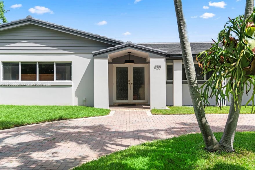 Beautifully modern 4 bedroom home. Backyard is every Floridians dream. Located in the private community of Pickwick Lake Estates. This fully furnished home is a perfect move-in ready opportunity. Brand new roof concrete tile. Brand new impact windows & door. Walking distance to houses of worship and conveniently located from I-95. Easy to show and ready to make a deal! Priced based on appraisal done and available upon demand