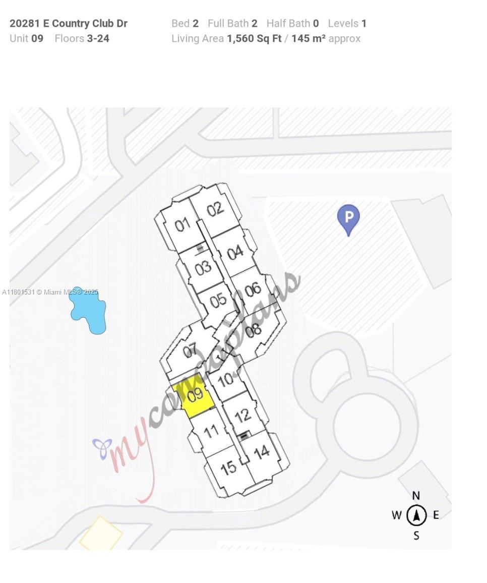20281 E Country Club Dr 909