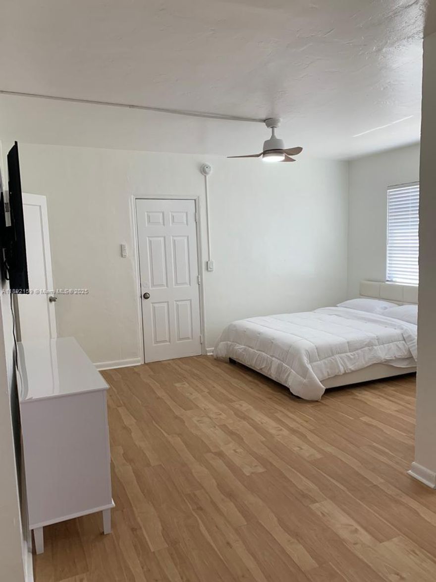 FURNISHED! Newly renovated 2 bed 2 baths in the heart of South Beach! Limited Parking avail for additional $75 a month. Tenant pays electricity.