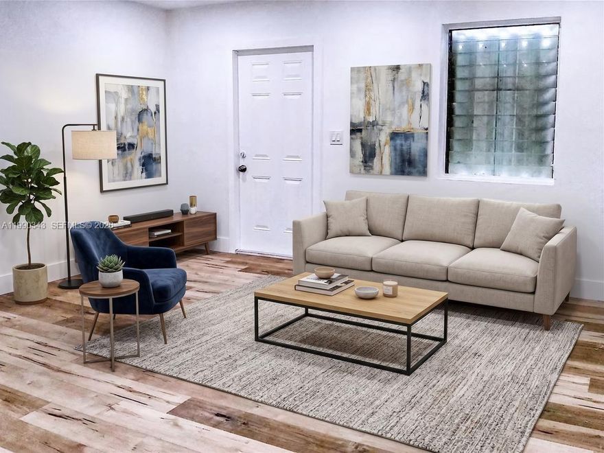 Oversized 1-bedroom, 1-bath residence (approx. 1,000 sq ft) offering comfort, privacy, and convenience in one of Miami’s most desirable locations. This unique unit features a completely private entrance, dedicated parking space, and a high fence for maximum privacy, creating a true sense of independence.

Enjoy generous living spaces, perfect for relaxing or working from home. A washer and dryer are conveniently located just outside the unit for easy access.

?? Location, Location, Location!
Just 5 minutes from Wynwood, with quick access to top restaurants, nightlife, shopping, and major highways.

? Highlights:
Electricity included
Private entrance – no shared access
2 parking spaces
Large 1BD/1BA (~1,000 sq ft)
Gated/high fence for privacy
Washer & dryer on site

?? Ideal for tenants seeking privacy, space, and convenience.