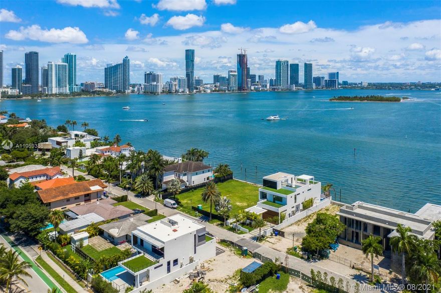 Breathtaking waterfront lot with 60 ft. of water frontage and endless views. Lot offers bay and ocean access. Wonderful opportunity for a developer or to build your dream home. Great location with easy access to Sunset Harbor, Miami Beach, Edgewater and Brickell. Sale of the property includes architect plans. Property can be sold in conjunction with adjacent waterfront lot doubling lot size from 9,000 sq. ft. to 18,000 sq. ft. and water frontage from 60 ft to 120ft. See 1041 N Venetian listing for more details.