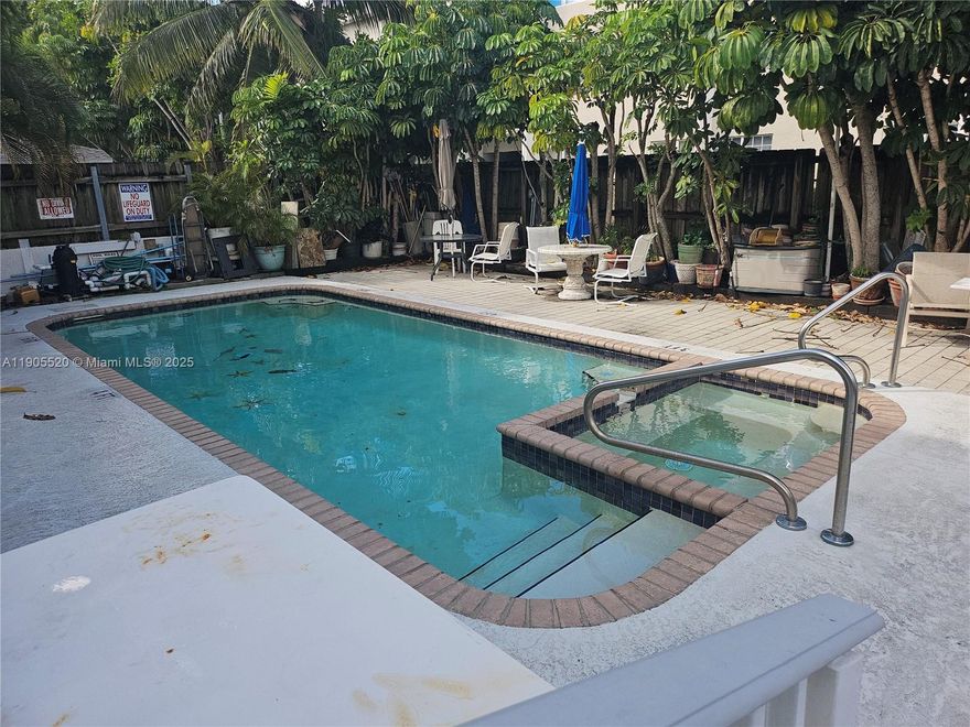 ALL UTILITIES INCLUDED! Large studio available immediately. The property is located one mile from the beach and similar distance to major highways, shopping and restaurants. The units are partially furnished and recently renovated with brand new appliances.Parking for one car is included, laundry on site, pool and spa for the tenants to enjoy. The rent it's $1500 a month and includes electric, wifi, cable and water, sewer and trash! The lease is for a one year term, with the first month's rent, last month and security deposit required to move in. Smoking is strictly prohibited inside the unit or within 25 feet of any window or door opening of any apartment. Pets are permitted, subject to the landlord's approval.