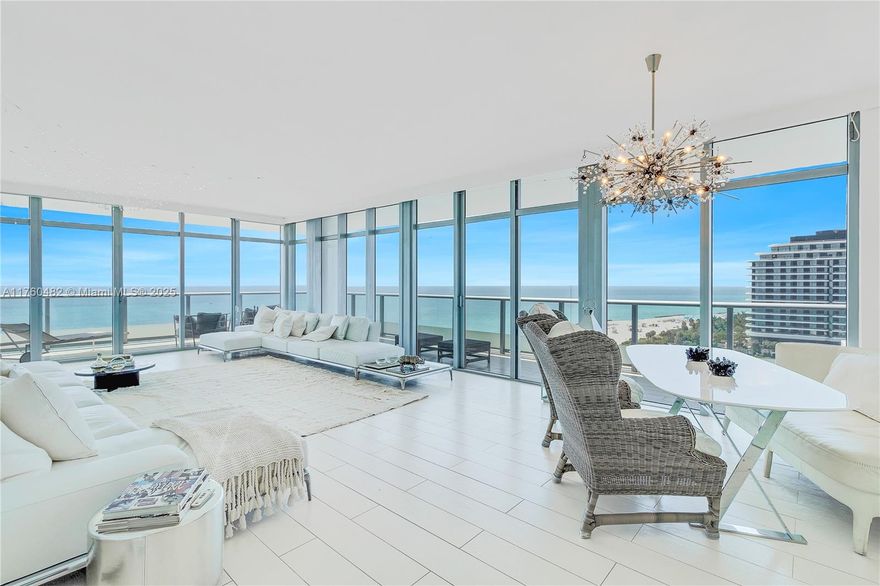 Located directly on the sand, The Caribbean is in the heart of Miami Beach’s most exclusive neighborhood-steps from the upcoming Aman Resort and great existing building like Faena, The Edition and more. A rare opportunity to own this 3 Bed/3.5Bath unit with 2,326 sf, the first
residence that clears Beach House 8, ensuring unobstructed views of the ocean, the beach and skyline.