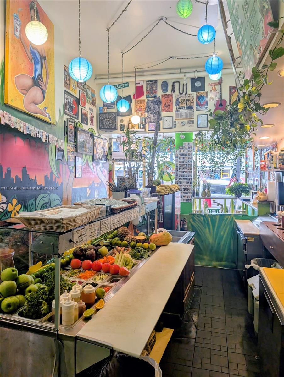 Great opportunity to acquire a juice bar/ healthy concept QSR that has been a staple in the South Beach community for almost 20 years. Serving fresh fruit smoothies, veggie juices, acai bowls, salads and wraps.. Reasonable rent of a little over $6,000/ month that includes water and waste management. Grease trap is recent. Easy to run. May qualify for an E2 visa.