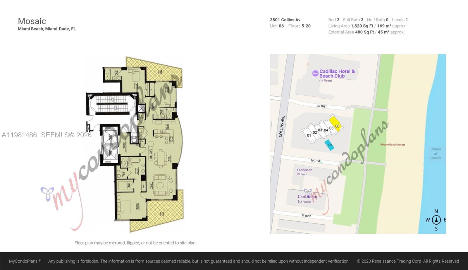 MOSAIC ON MIAMI BEACH CON - Residential Lease