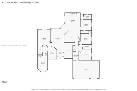 Tiny photo for 6113 NW 53rd Cir, Coral Springs, FL 33067 (MLS # A12001835)