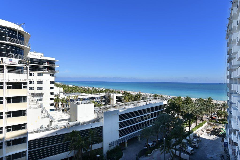 Beautifully updated and fully furnished Jr. 1-bedroom in the iconic Decoplage, perfectly situated on the beach in the heart of South Beach. This bright unit features a queen-size bed, sofa bed, flat-screen TVs, a fully equipped kitchen with dishwasher, and a spacious balcony with ocean views. Rent includes internet, cable, and valet parking. Enjoy resort-style amenities including an ocean-view gym, heated infinity pool, and direct beach access. Unbeatable location across from the Ritz-Carlton, surrounded by top dining, shopping, and nightlife.