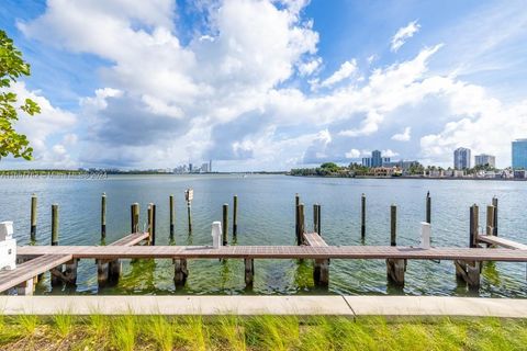 A home in Bay Harbor Islands