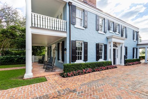 A home in Coral Gables