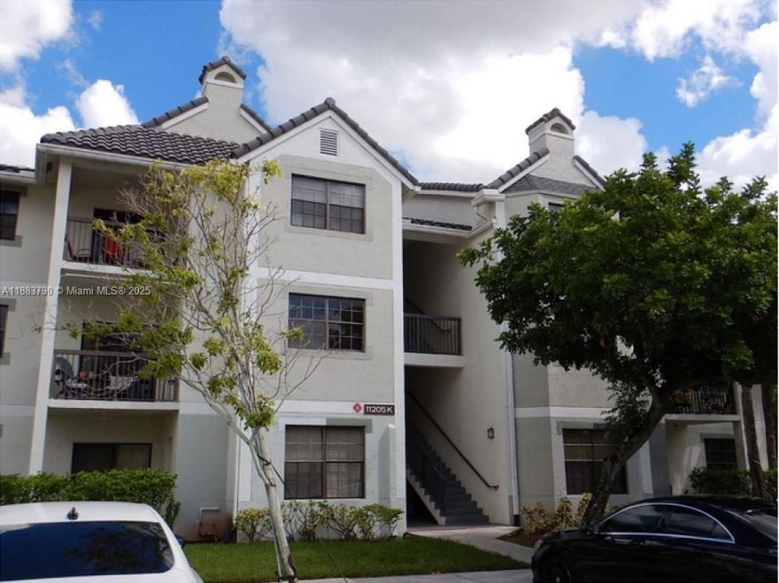 Spacious 3/2 condo on the 3rd floor with a relaxing partial water view, ideally located in the heart of Coral Springs. Recently upgraded and freshly painted, this home is move-in ready! Enjoy resort-style living with 2 pools, spa, fitness center, tennis, playground, BBQ area, clubhouse with office, and nightly security. Top-rated schools, shopping, dining, and major highways are just minutes away. Association requires 650 min credit. Don’t miss this opportunity—schedule your showing today!