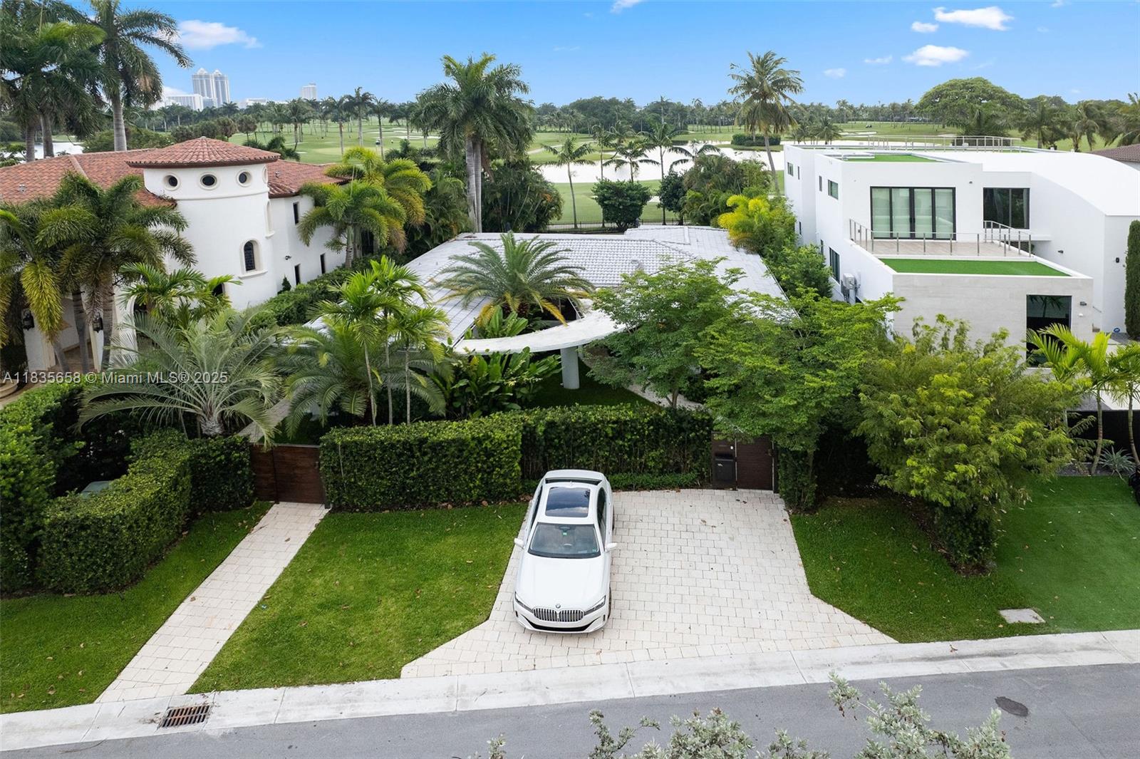 Rarely available 4 bedrooms, 3 bathrooms with beautiful direct La Gorce Golf Course view. This highly desirable recently renovated & furnished home (w/ approx. 3,000 interior sq.ft) is located on a quiet street in a prestigious Miami Beach neighborhood. The South exposure delivers wonderful natural light. Ideal location just blocks away from the beach, local restaurants, stores, & Publix. Enjoy the tranquil golf course view from your pool, living room, master bedroom, home office, & kitchen. Offered fully furnished turn-key. Great value for $19,500 per month for annual lease. Not available for short term rental. Not available unfurnished. No pets. 24-hour advance notice required for showings.