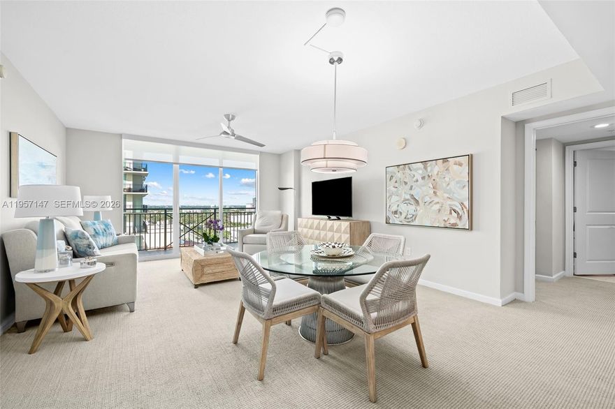 Experience refined riverfront living in this beautifully updated 2-bedroom, 2-bath high-floor residence offering sweeping water views and an open, light-filled split floor plan. Floor-to-ceiling impact glass doors open to a private balcony—an ideal setting for morning coffee or evening wine as boats glide by and the downtown skyline comes alive. This residence features a modern kitchen with stainless-steel appliances, custom closets, in-unit washer and dryer, new A/C, and thoughtfully curated finishes throughout. The Symphony has excellent financials with no current assessments. Residents enjoy a full suite of luxury amenities, including a state-of-the-art fitness center, resort-style pool and spa, 24-hour concierge, gated entry, valet service, secure parking, and a private marina with boat slips available for resident purchase. One assigned parking space is included, with valet available for additional vehicles. Perfectly positioned along the Riverwalk on Las Olas Boulevard, this prime location places you moments from the Broward Center for the Performing Arts, Esplanade Park, acclaimed dining, cultural venues, and vibrant nightlife, with effortless access to major roadways and Fort Lauderdale–Hollywood International Airport. This is downtown Fort Lauderdale living at its finest—luxury, location, and lifestyle all in one.