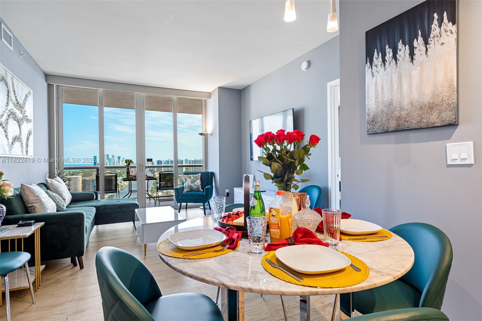 Incredible Opportunity to Rent a Fully Furnished Penthouse at Beachwalk!
One of the best units in the building, this spacious 2-bedroom, 2-bathroom penthouse boasts breathtaking panoramic views of the ocean, Intracoastal, and city skyline. Featuring high ceilings, a split-bedroom layout for added privacy, sleek tile flooring, and a massive balcony ideal for enjoying the stunning scenery, washer and dryer.
The unit comes fully furnished and move-in ready, with all utilities included: electricity, high-speed internet, cable TV.
Resort lifestyle with a pool and towel service, beach shuttle with full beach setup (chairs and umbrellas), fitness center, on-site restaurant, 24/7 concierge and valet. Walmart across the street, and a lot of restaurants. Less than a 5-minute walk to the beach.